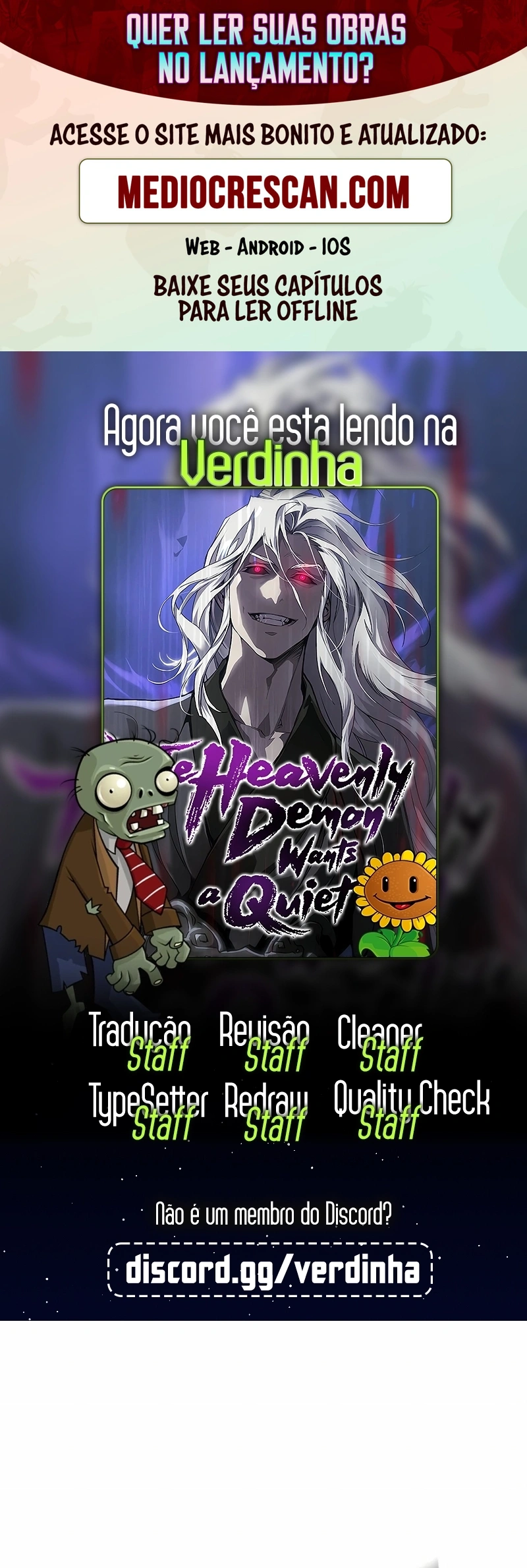 Read Demônio Celestial Quer Viver em Paz (PT-BR) PT Manga Online