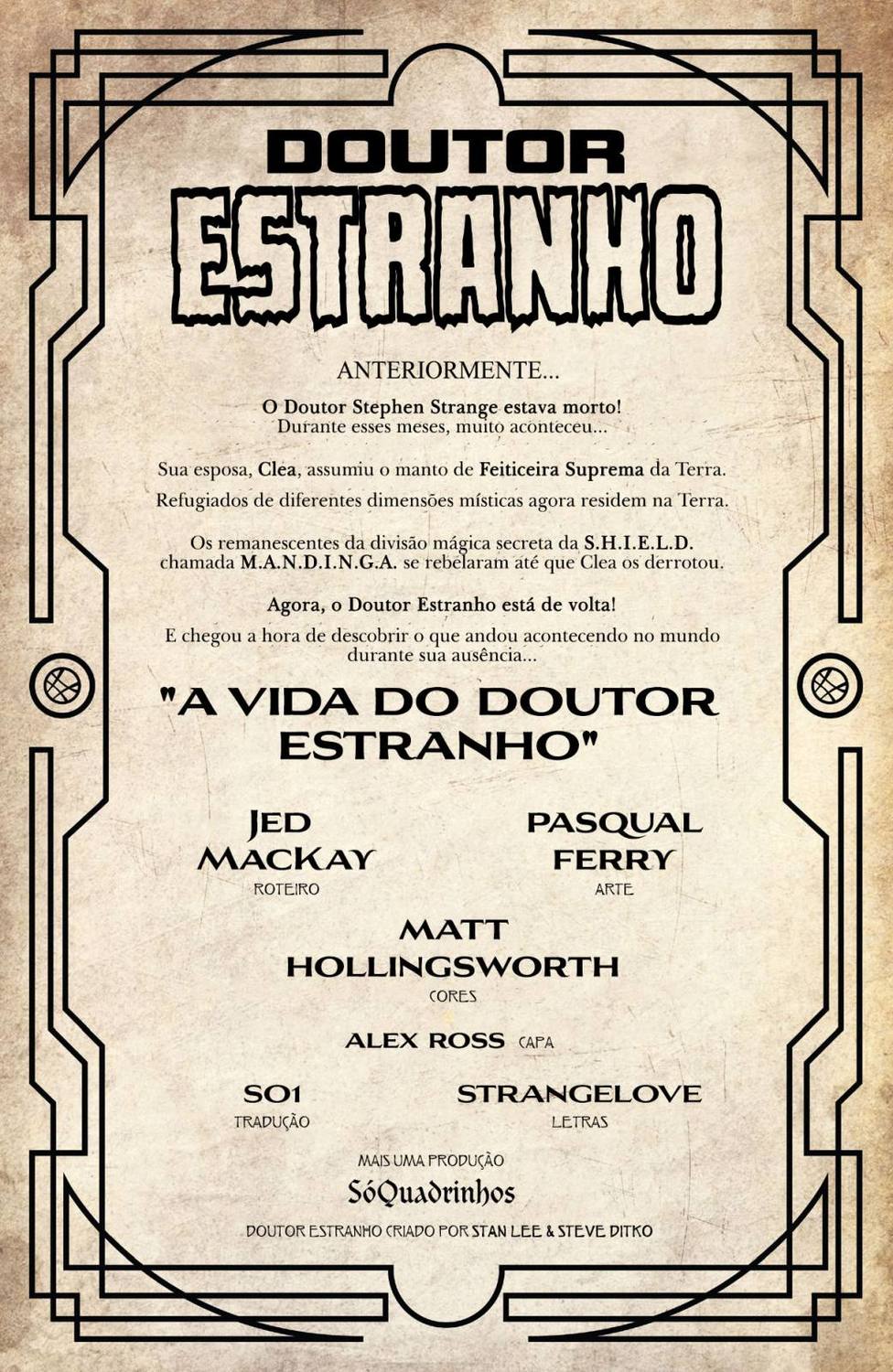Read Doutor Estranho (2023) (PT-BR) PT Manga Online