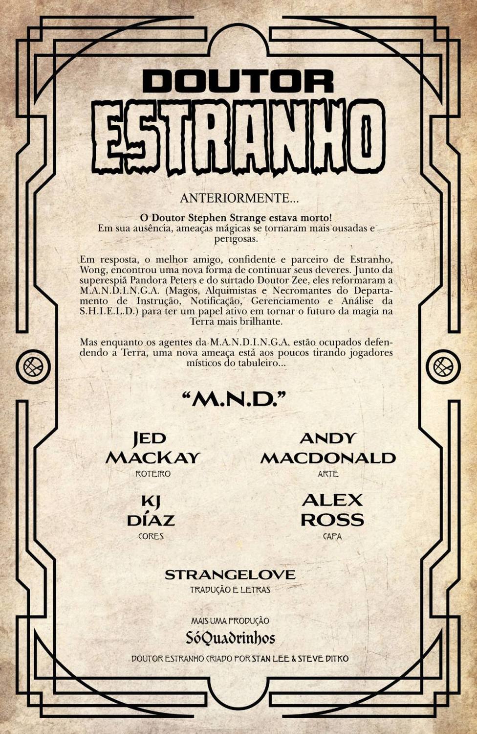 Read Doutor Estranho (2023) (PT-BR) PT Manga Online