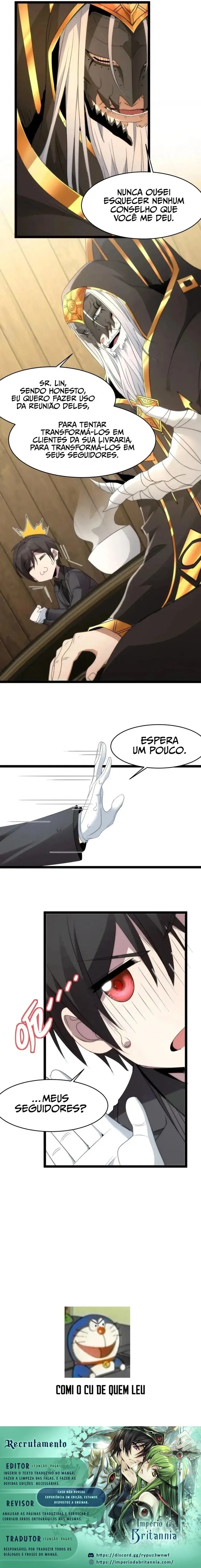 Read Eu Realmente Não Sou o Lacaio do Deus Demônio (PT-BR) PT Manga Online