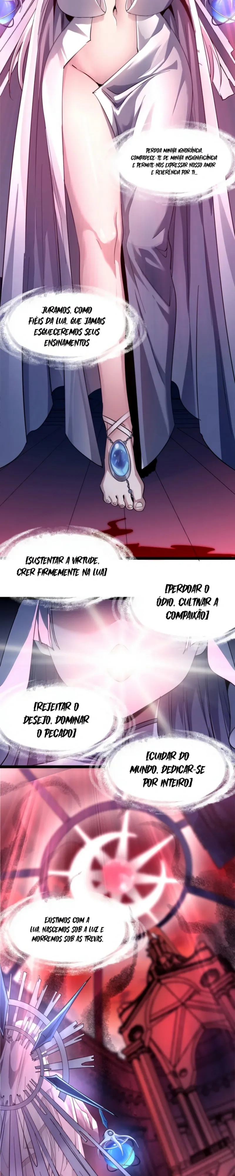 Read Eu Realmente Não Sou o Lacaio do Deus Demônio (PT-BR) PT Manga Online