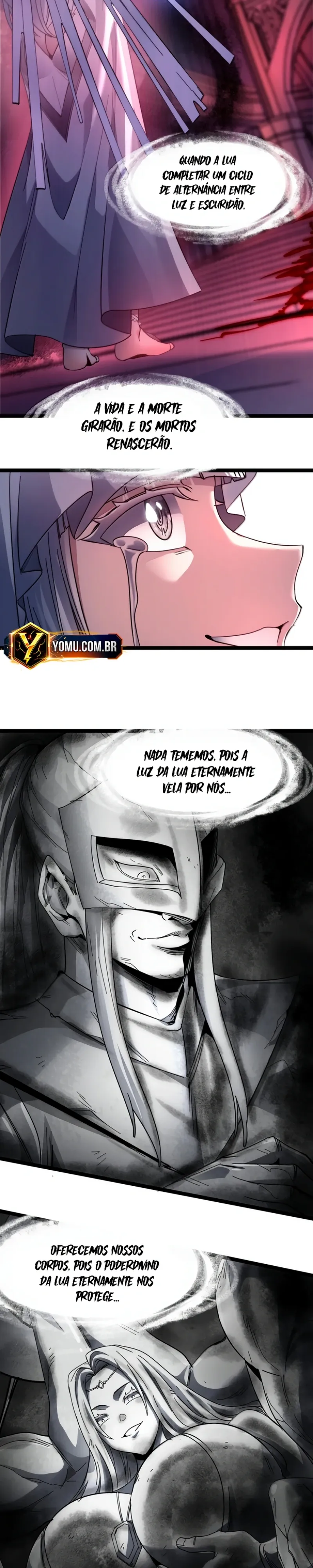 Read Eu Realmente Não Sou o Lacaio do Deus Demônio (PT-BR) PT Manga Online