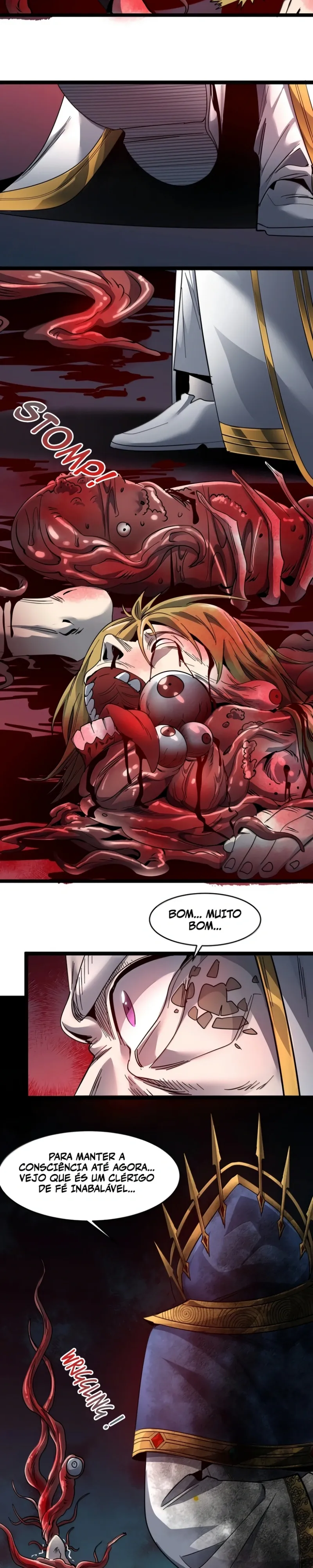 Read Eu Realmente Não Sou o Lacaio do Deus Demônio (PT-BR) PT Manga Online