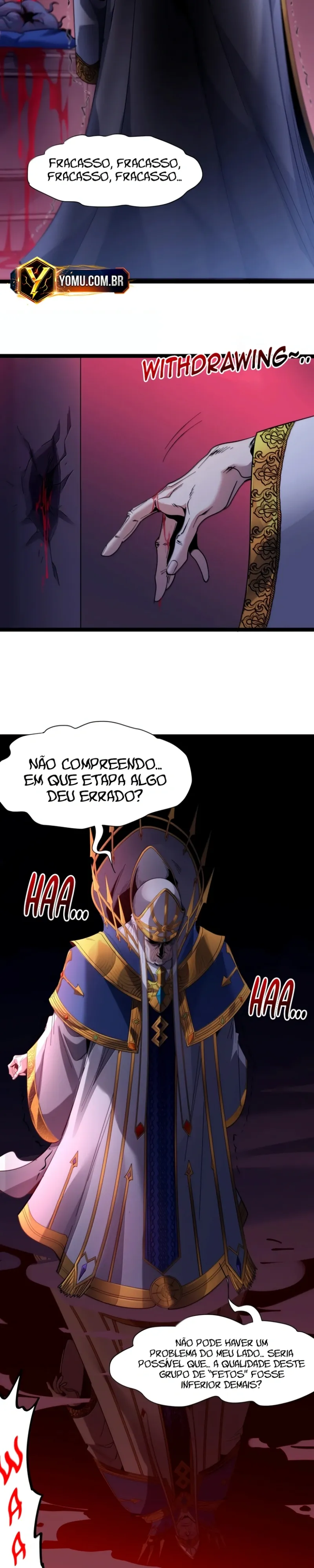 Read Eu Realmente Não Sou o Lacaio do Deus Demônio (PT-BR) PT Manga Online