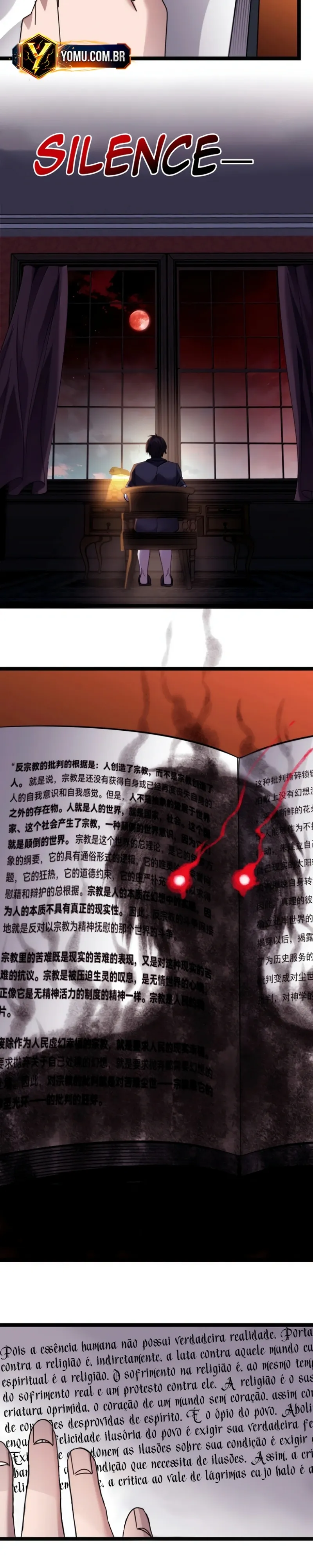 Read Eu Realmente Não Sou o Lacaio do Deus Demônio (PT-BR) PT Manga Online