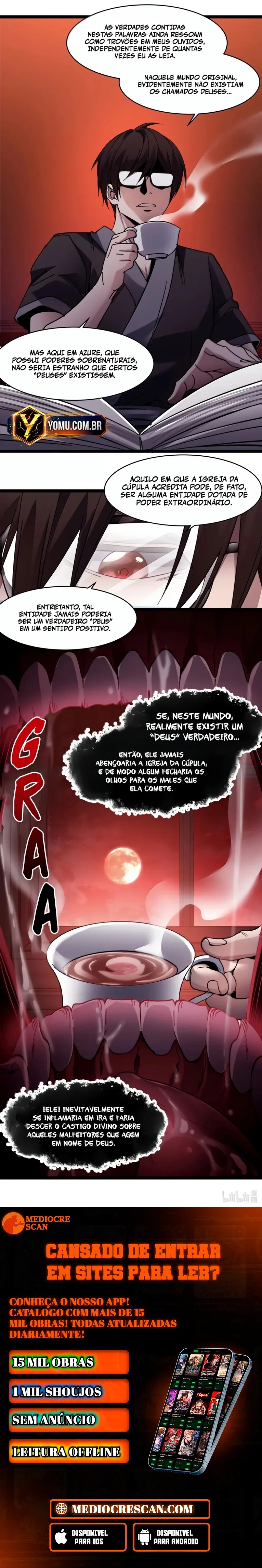 Read Eu Realmente Não Sou o Lacaio do Deus Demônio (PT-BR) PT Manga Online