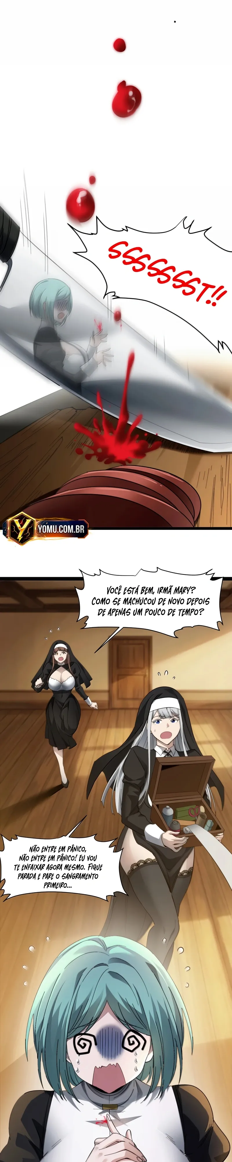 Read Eu Realmente Não Sou o Lacaio do Deus Demônio (PT-BR) PT Manga Online