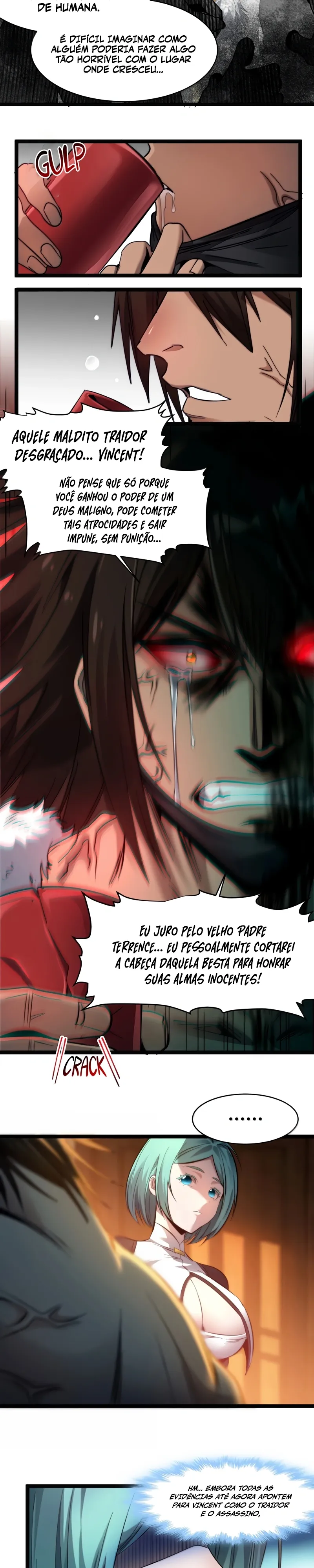 Read Eu Realmente Não Sou o Lacaio do Deus Demônio (PT-BR) PT Manga Online