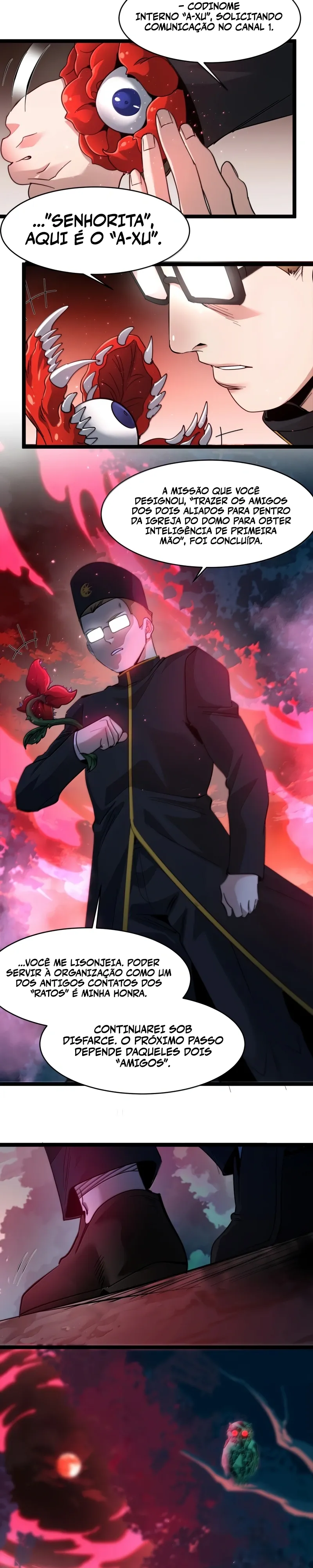 Read Eu Realmente Não Sou o Lacaio do Deus Demônio (PT-BR) PT Manga Online