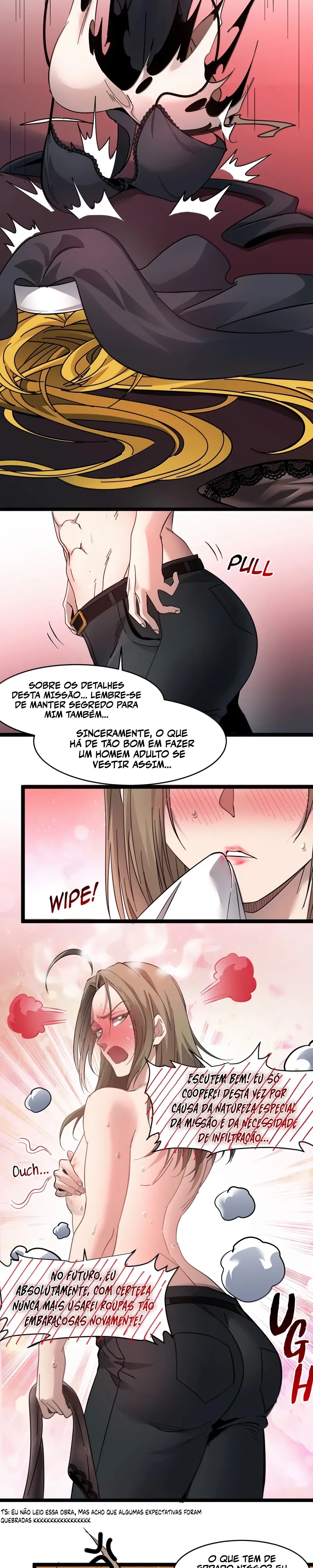 Read Eu Realmente Não Sou o Lacaio do Deus Demônio (PT-BR) PT Manga Online