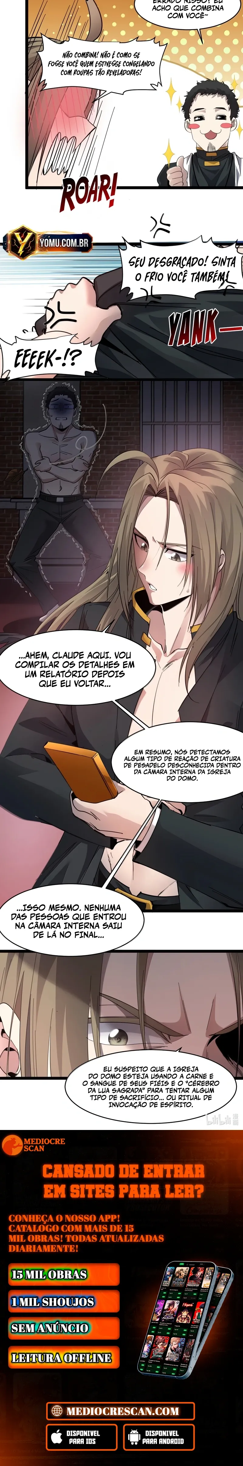 Read Eu Realmente Não Sou o Lacaio do Deus Demônio (PT-BR) PT Manga Online