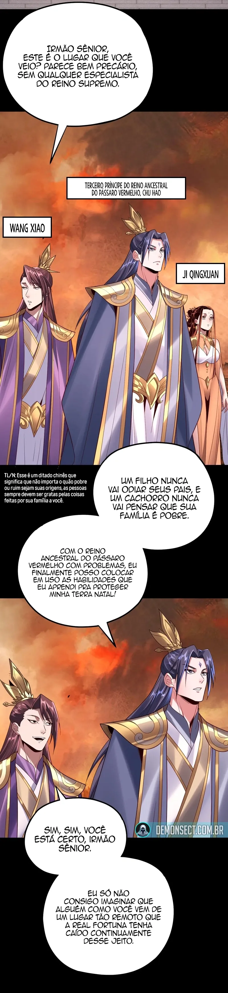 Read Eu Sou o Vilão Predestinado (PT-BR) PT Manga Online
