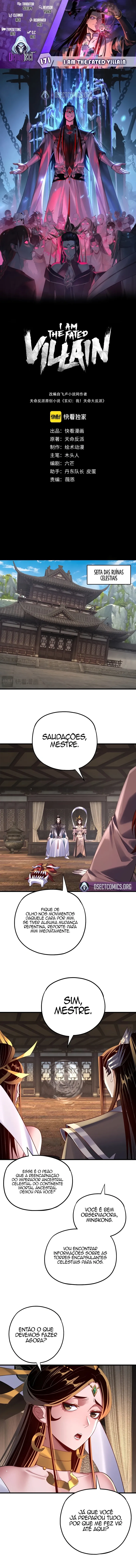 Read Eu Sou o Vilão Predestinado (PT-BR) PT Manga Online
