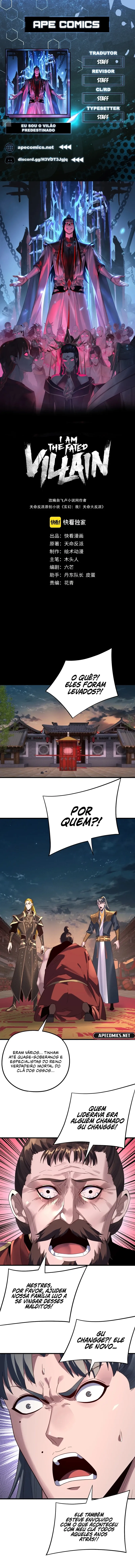 Read Eu Sou o Vilão Predestinado (PT-BR) PT Manga Online