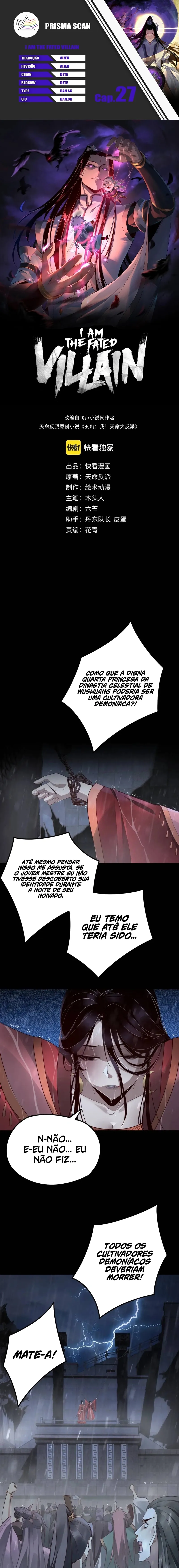 Read Eu Sou o Vilão Predestinado (PT-BR) PT Manga Online