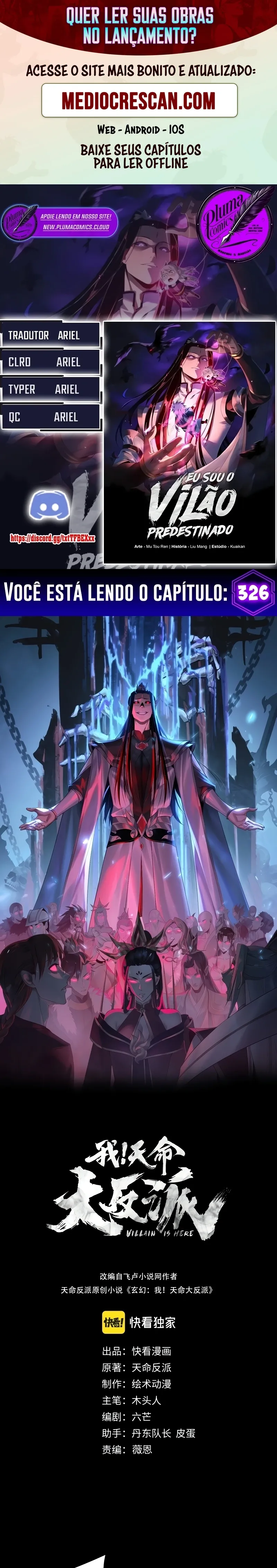 Read Eu Sou o Vilão Predestinado (PT-BR) PT Manga Online