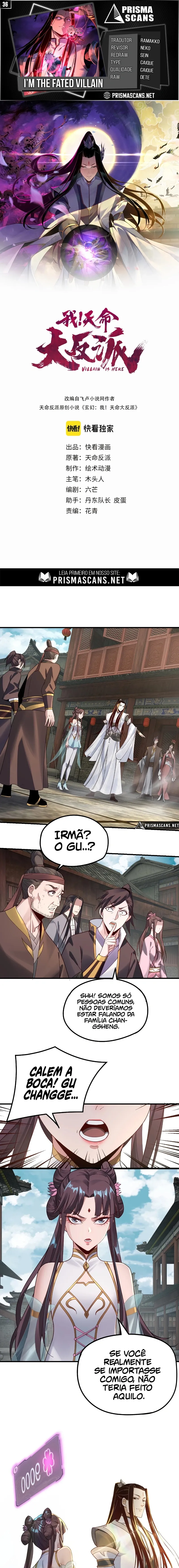 Read Eu Sou o Vilão Predestinado (PT-BR) PT Manga Online