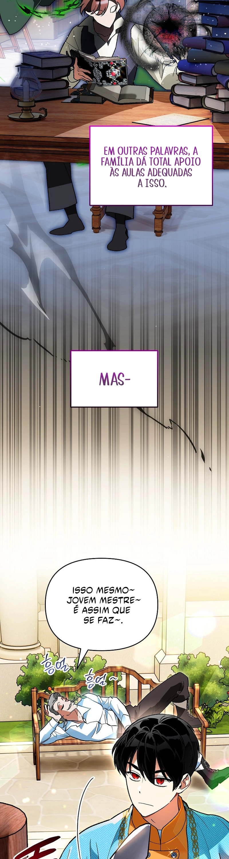 Read Eu me Tornei o Gênio Bastardo de um Nobre Clã Sombrio (PT-BR) PT Manga Online