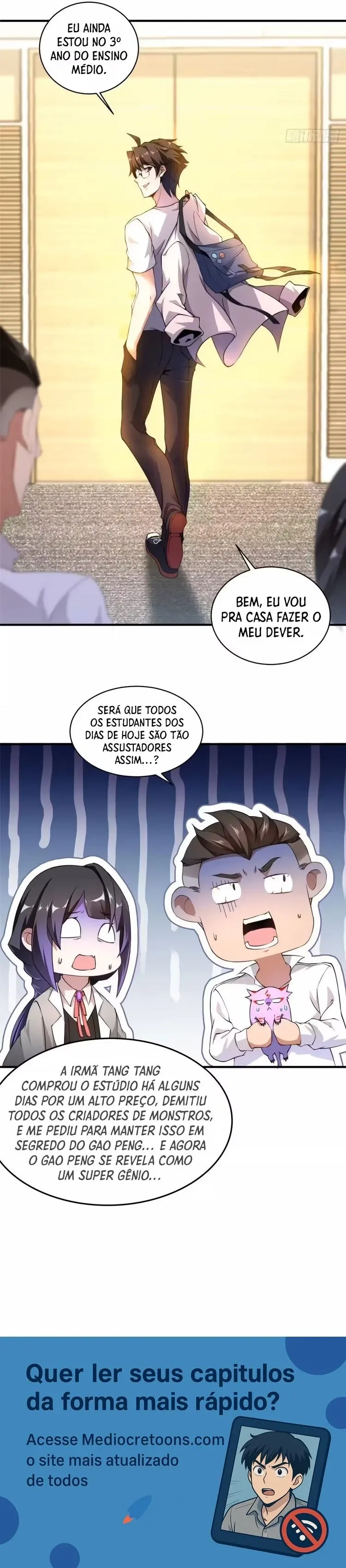 Read Evolução de Mascotes Monstruosos (PT-BR) PT Manga Online