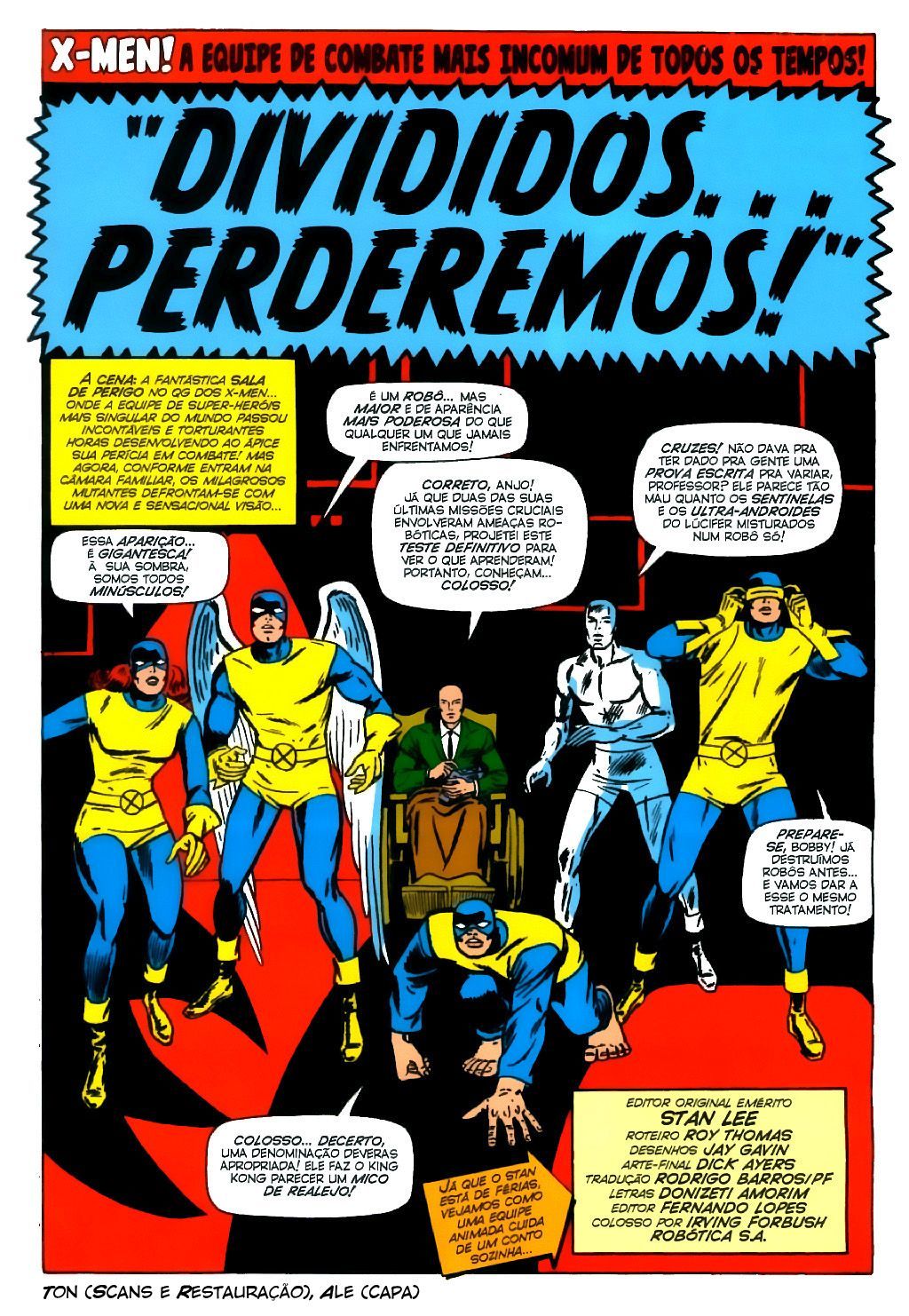 Read Fabulosos X-Men V1 (1963) (PT-BR) PT Manga Online