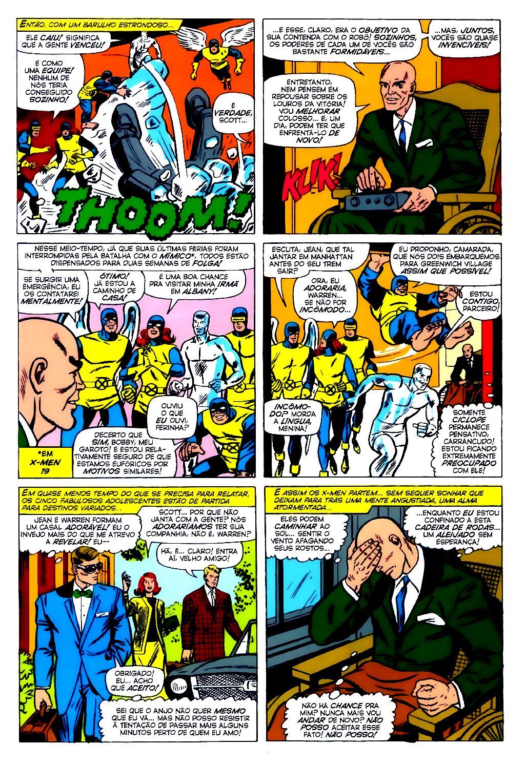 Read Fabulosos X-Men V1 (1963) (PT-BR) PT Manga Online