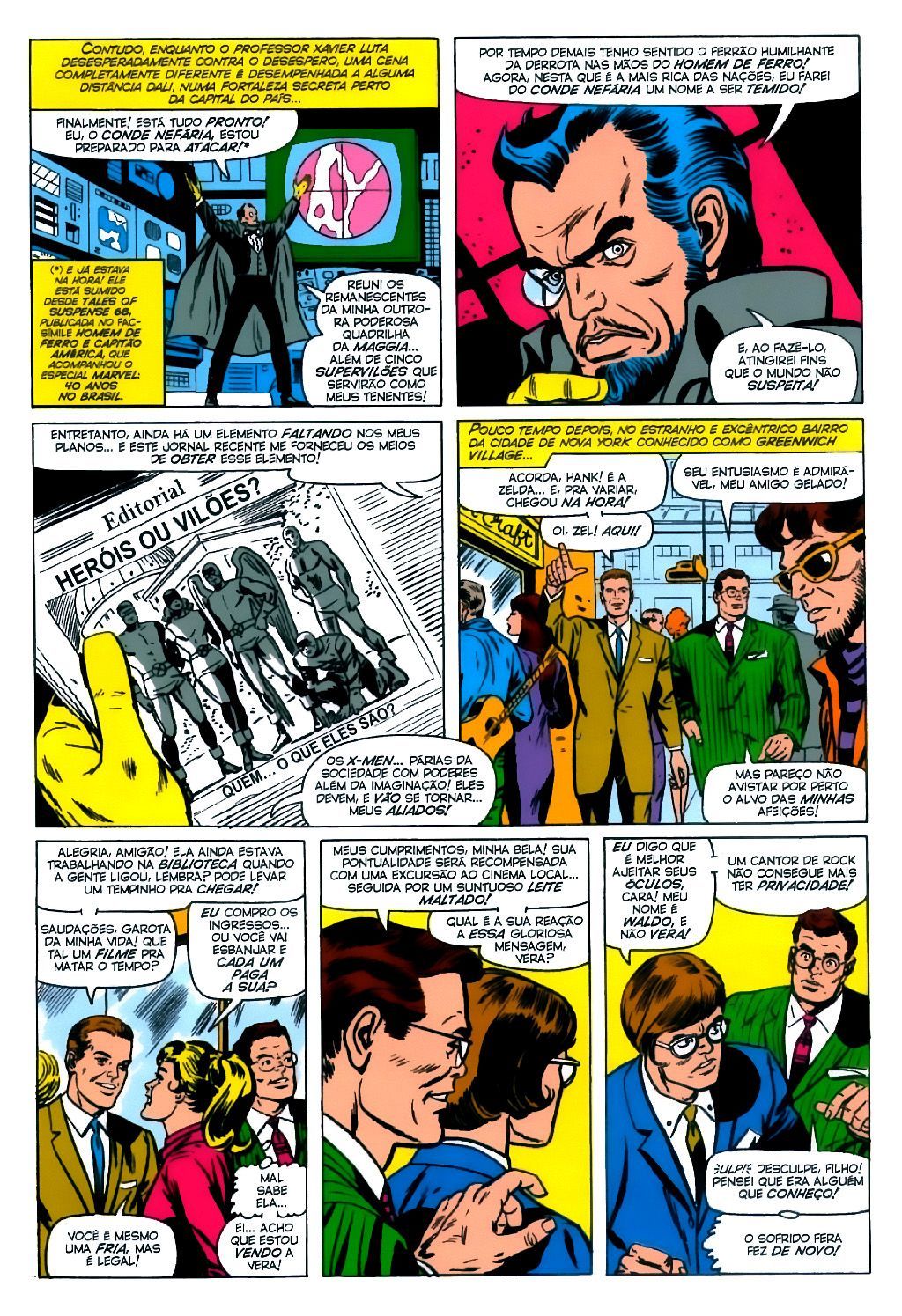 Read Fabulosos X-Men V1 (1963) (PT-BR) PT Manga Online