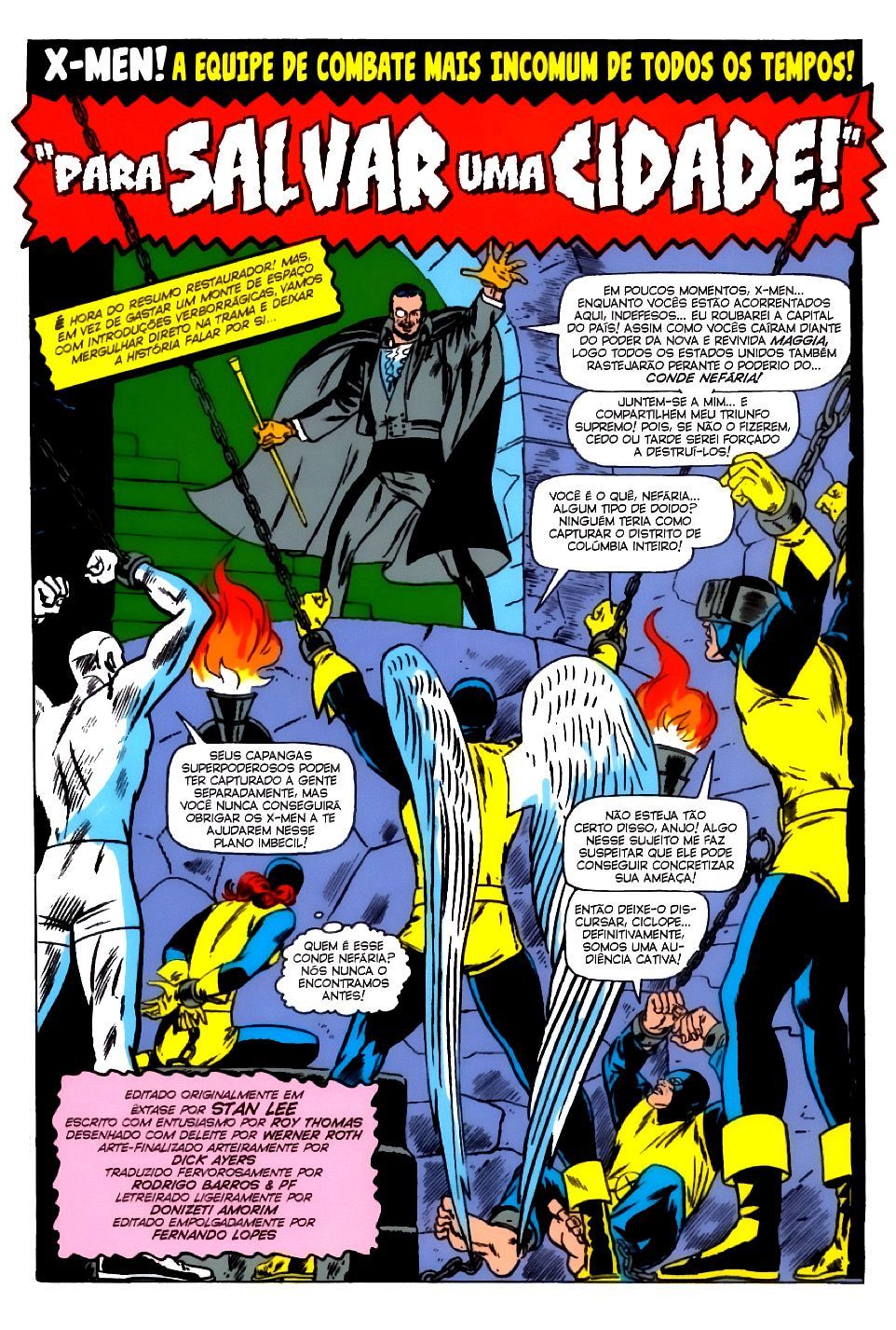 Read Fabulosos X-Men V1 (1963) (PT-BR) PT Manga Online