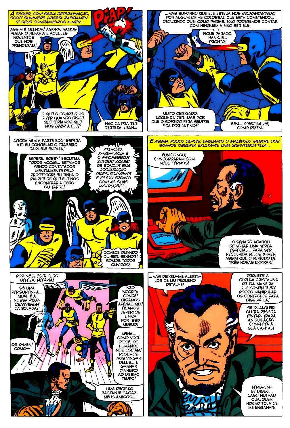 Read Fabulosos X-Men V1 (1963) (PT-BR) PT Manga Online