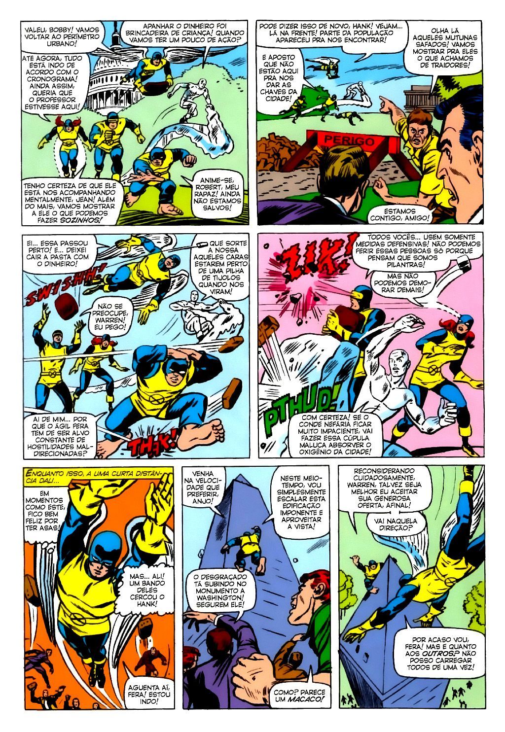 Read Fabulosos X-Men V1 (1963) (PT-BR) PT Manga Online