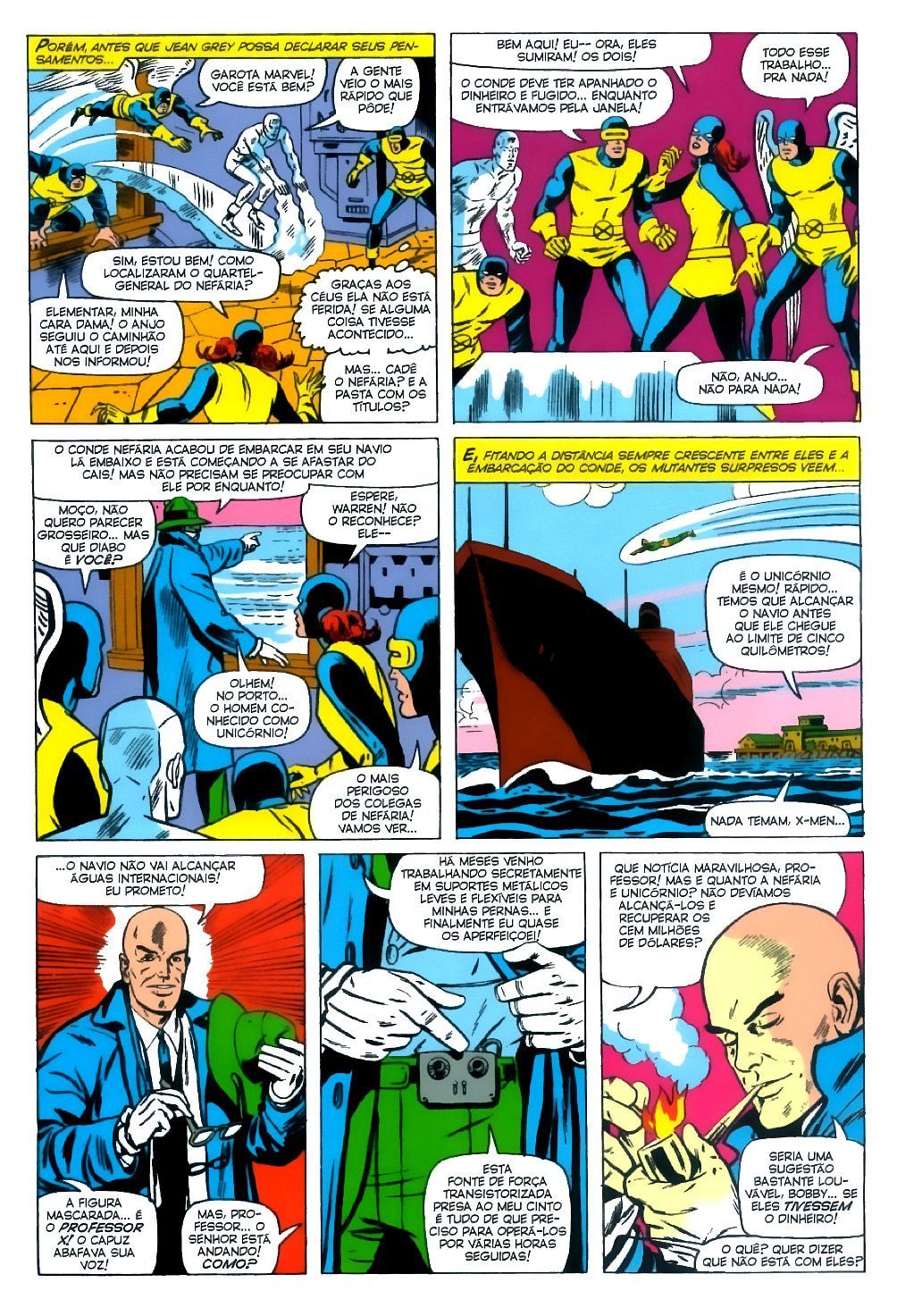 Read Fabulosos X-Men V1 (1963) (PT-BR) PT Manga Online