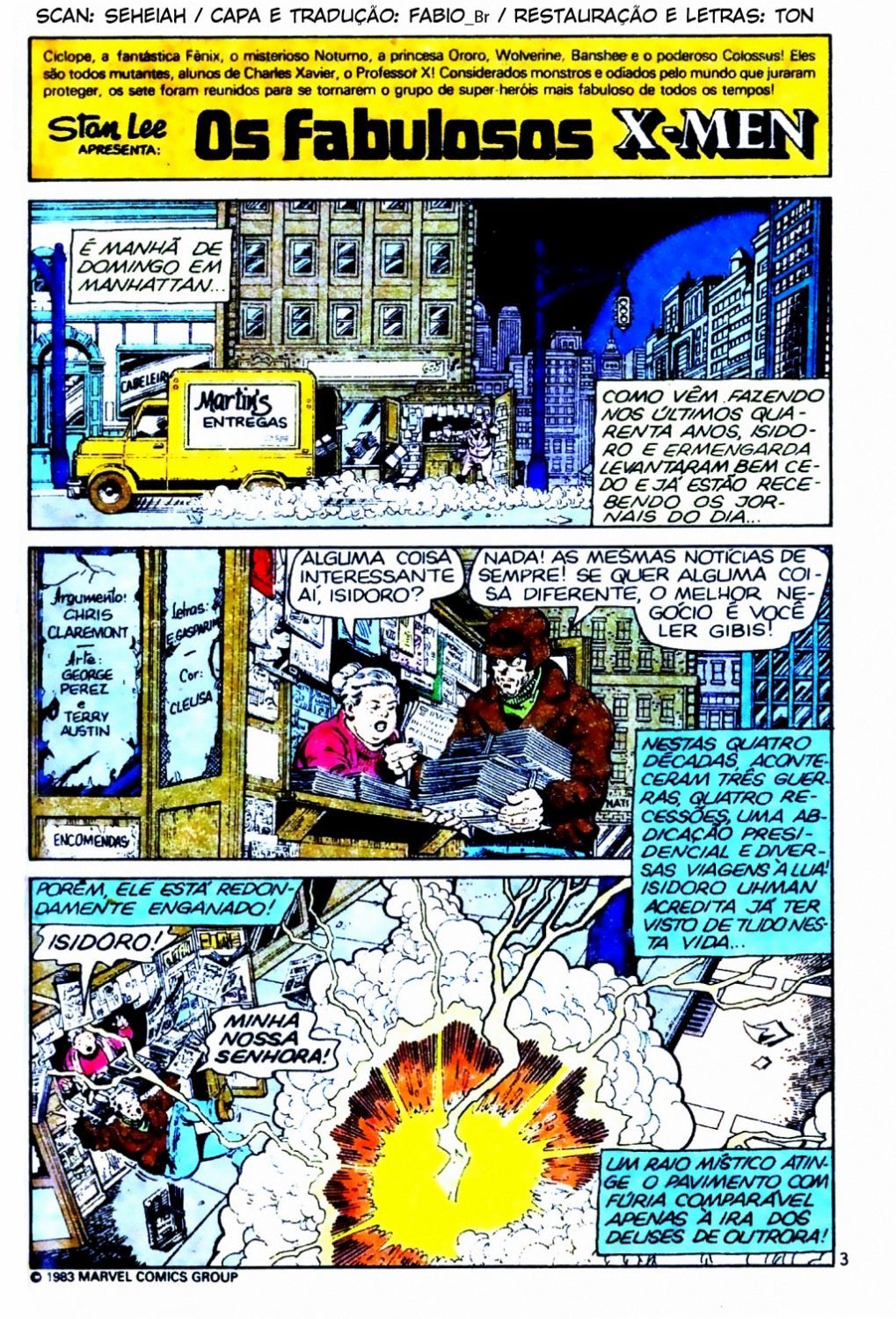 Read Fabulosos X-Men V1 (1963) (PT-BR) PT Manga Online