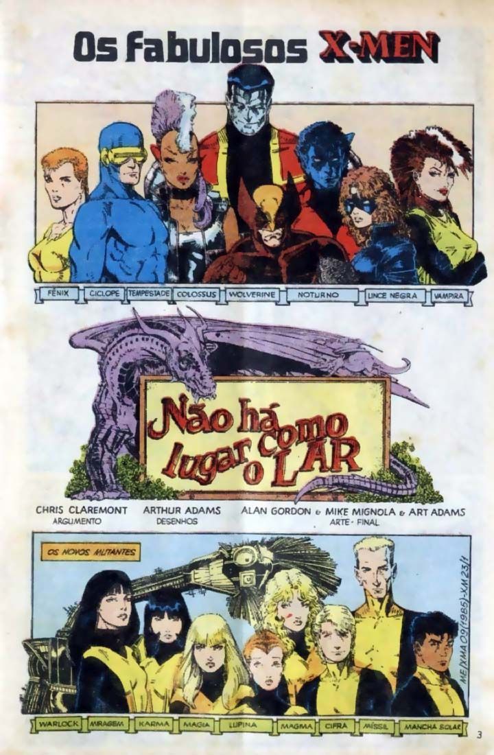 Read Fabulosos X-Men V1 (1963) (PT-BR) PT Manga Online