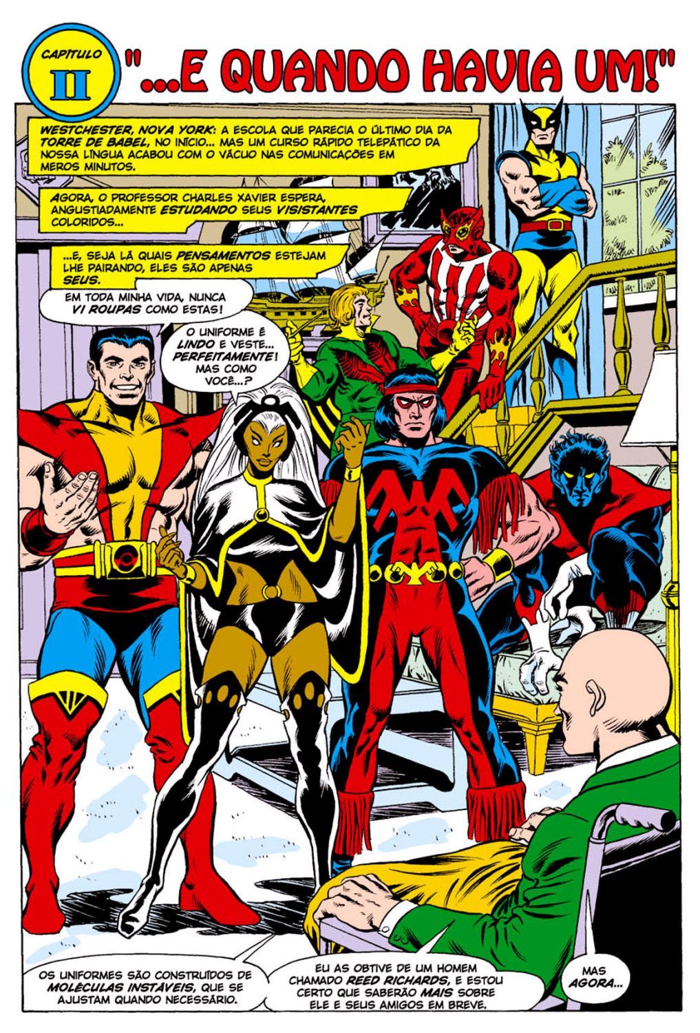 Read Fabulosos X-Men V1 (1963) (PT-BR) PT Manga Online