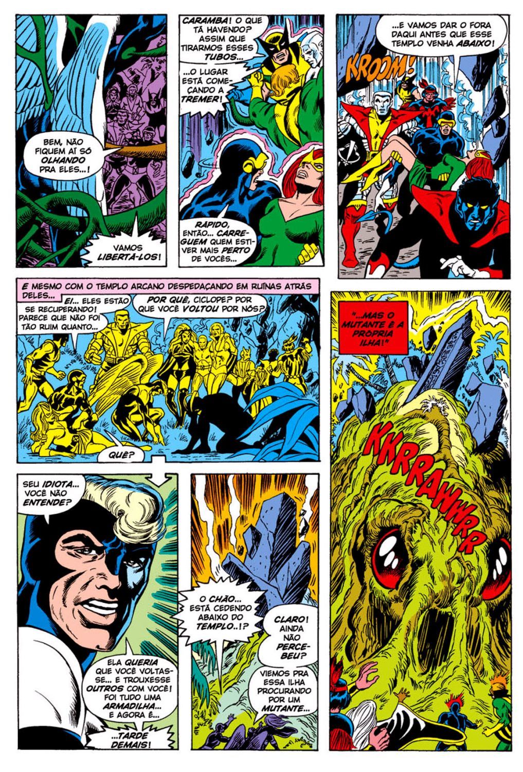 Read Fabulosos X-Men V1 (1963) (PT-BR) PT Manga Online