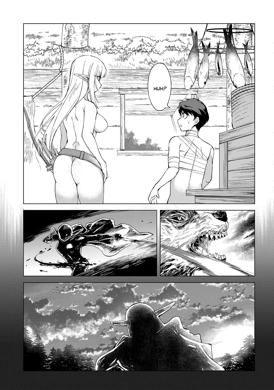 Read Hokkaido no Geneki Hunter ga Isekai ni Hourikoma Rete Mita Elf Yome to Meguru Isekai Shuryou Life (PT-BR) PT Manga Online