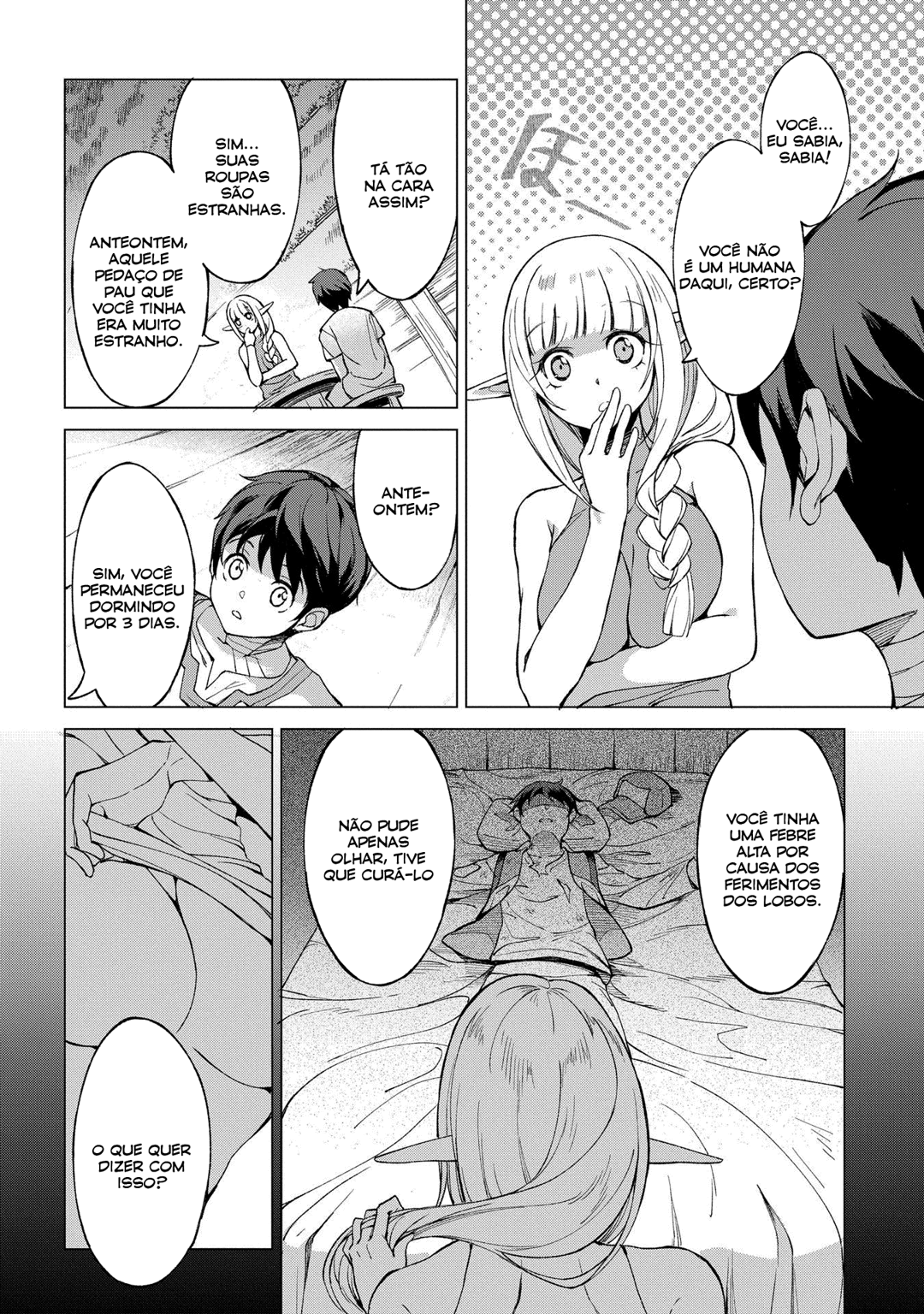 Read Hokkaido no Geneki Hunter ga Isekai ni Hourikoma Rete Mita Elf Yome to Meguru Isekai Shuryou Life (PT-BR) PT Manga Online