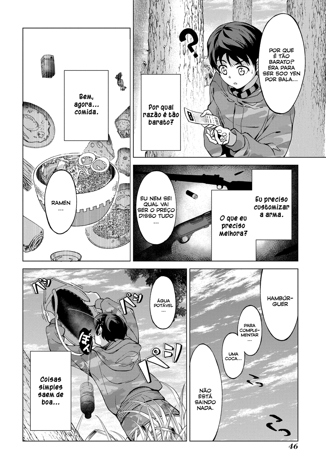 Read Hokkaido no Geneki Hunter ga Isekai ni Hourikoma Rete Mita Elf Yome to Meguru Isekai Shuryou Life (PT-BR) PT Manga Online