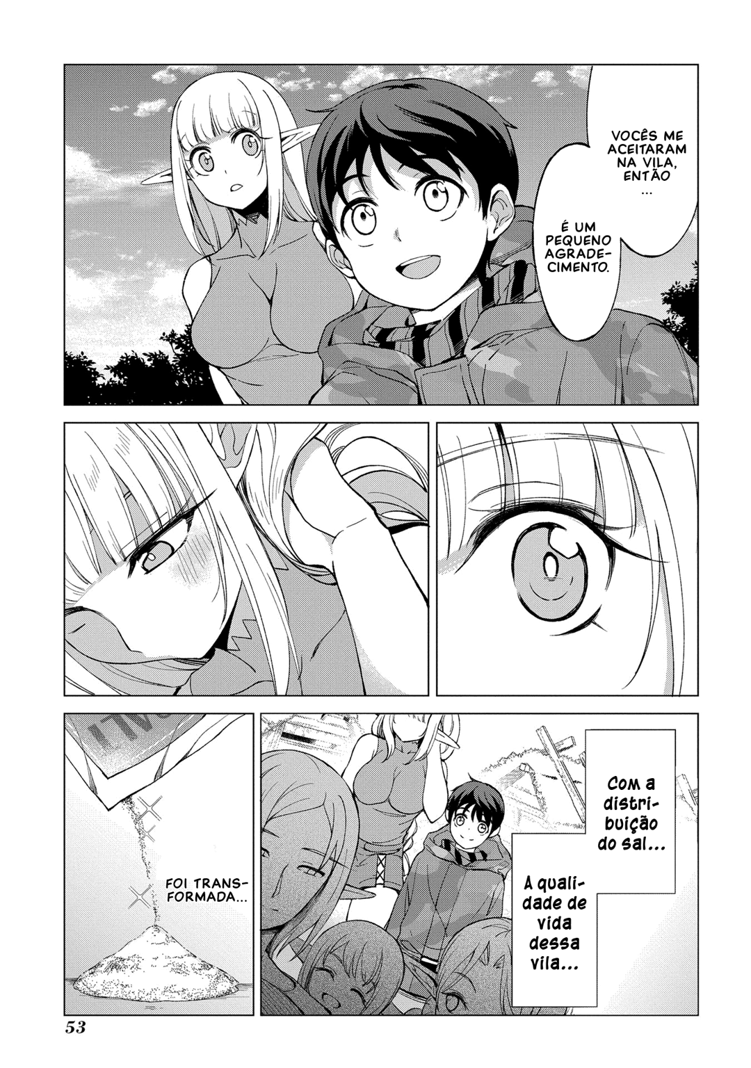 Read Hokkaido no Geneki Hunter ga Isekai ni Hourikoma Rete Mita Elf Yome to Meguru Isekai Shuryou Life (PT-BR) PT Manga Online