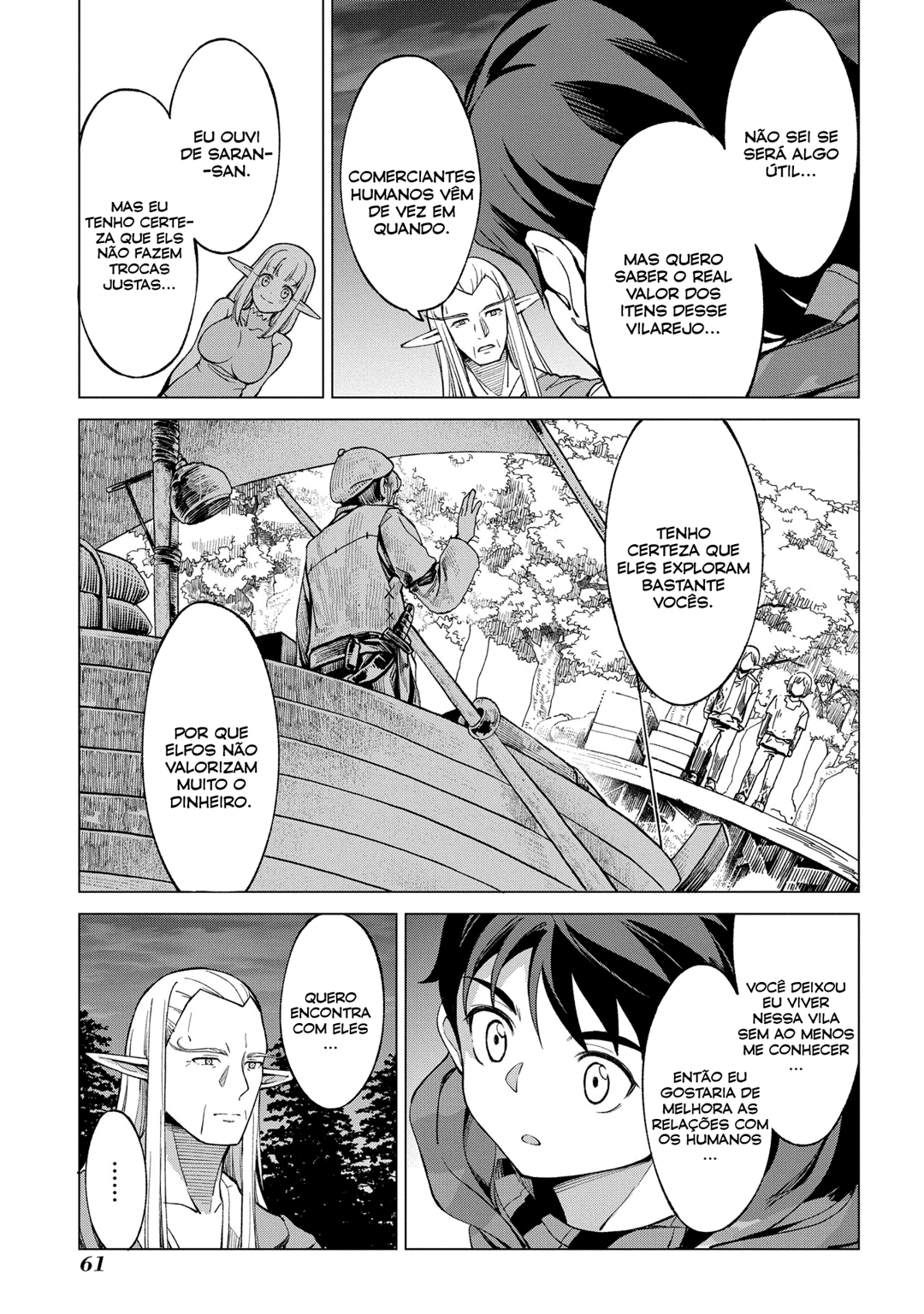 Read Hokkaido no Geneki Hunter ga Isekai ni Hourikoma Rete Mita Elf Yome to Meguru Isekai Shuryou Life (PT-BR) PT Manga Online
