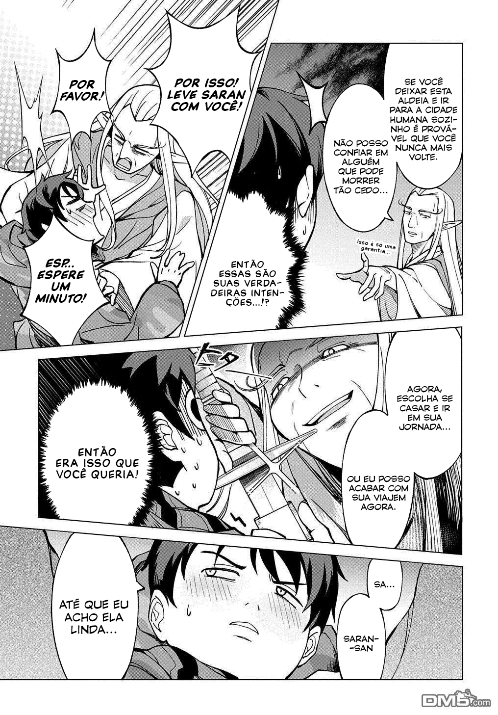 Read Hokkaido no Geneki Hunter ga Isekai ni Hourikoma Rete Mita Elf Yome to Meguru Isekai Shuryou Life (PT-BR) PT Manga Online