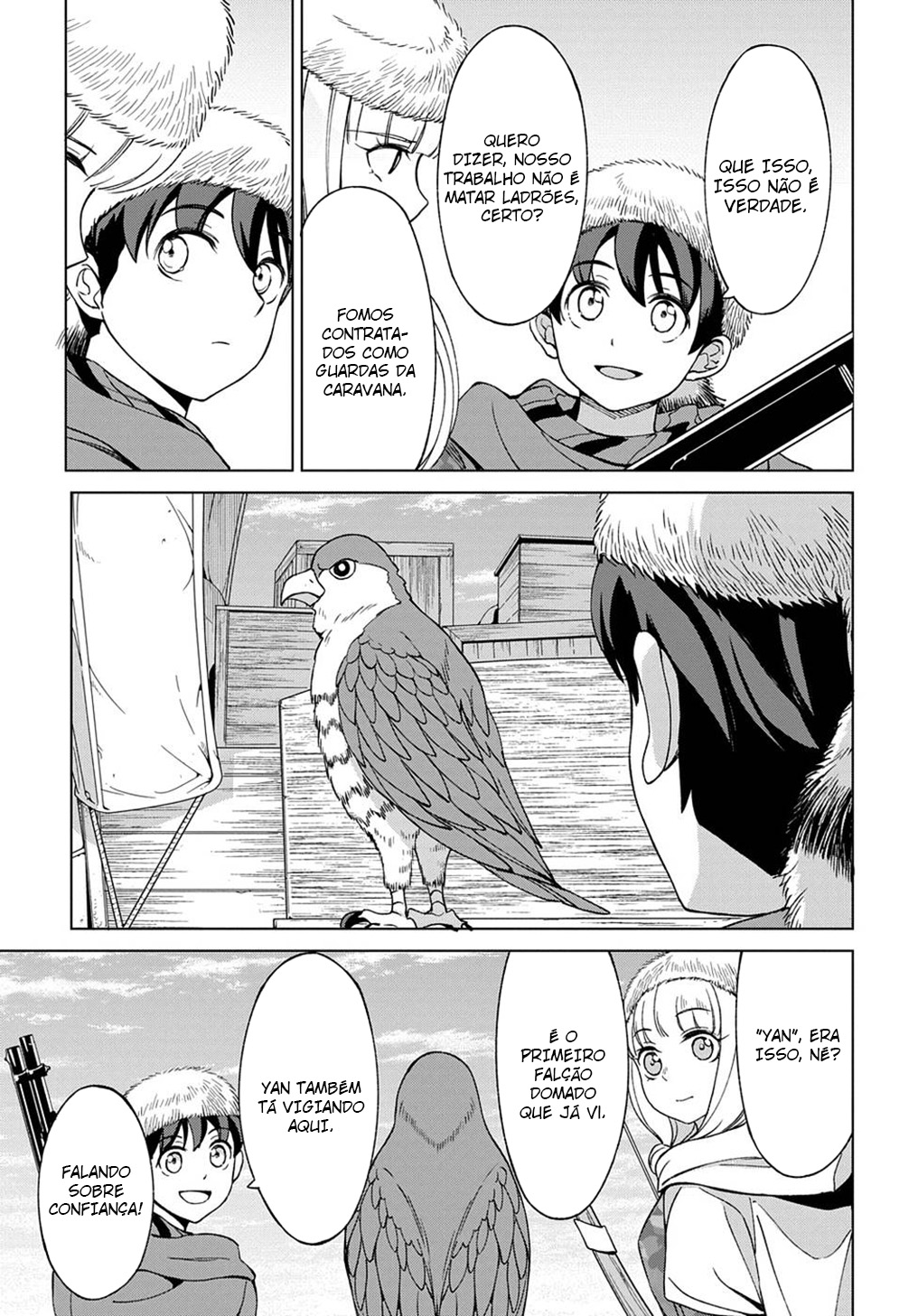 Read Hokkaido no Geneki Hunter ga Isekai ni Hourikoma Rete Mita Elf Yome to Meguru Isekai Shuryou Life (PT-BR) PT Manga Online