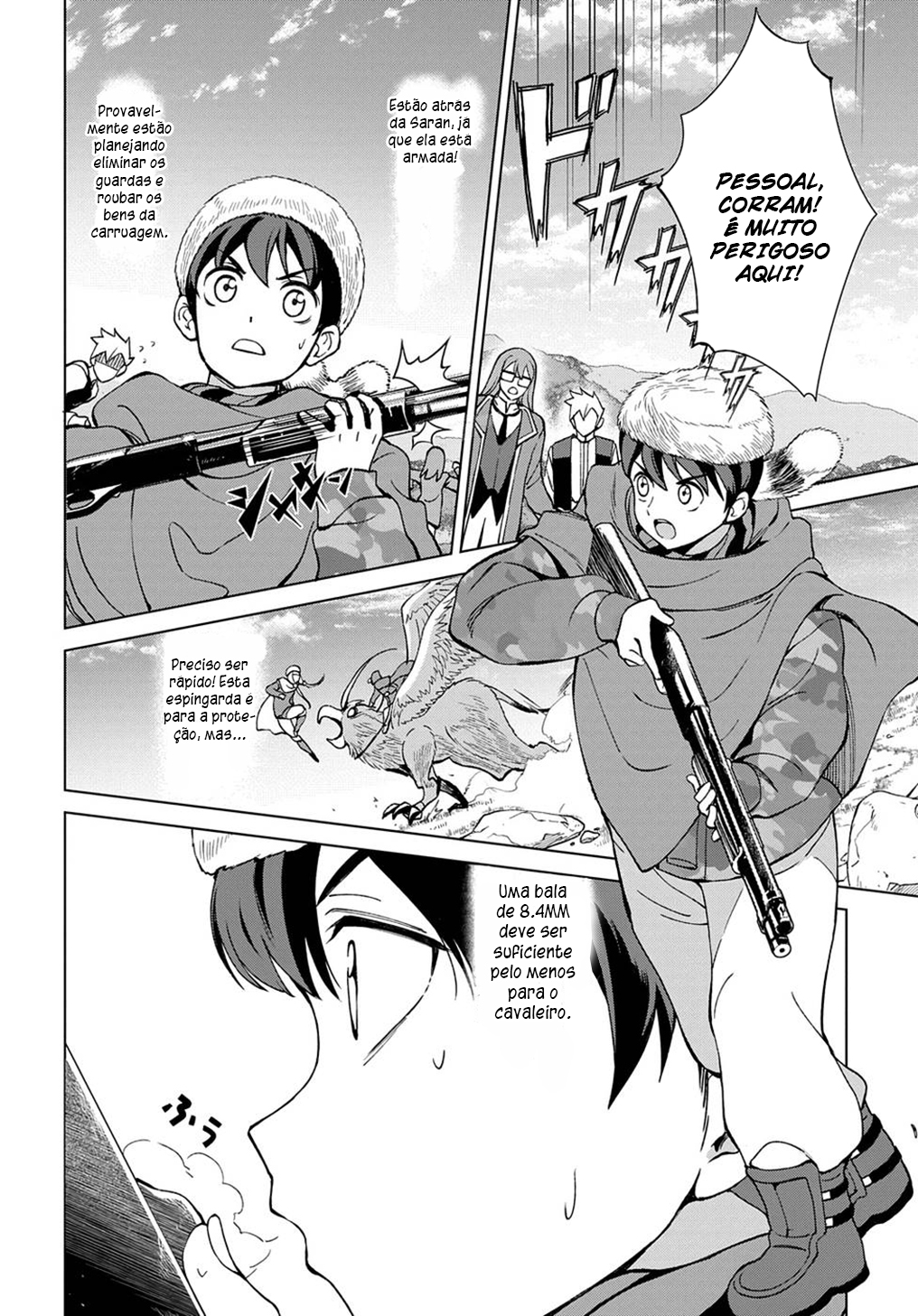 Read Hokkaido no Geneki Hunter ga Isekai ni Hourikoma Rete Mita Elf Yome to Meguru Isekai Shuryou Life (PT-BR) PT Manga Online