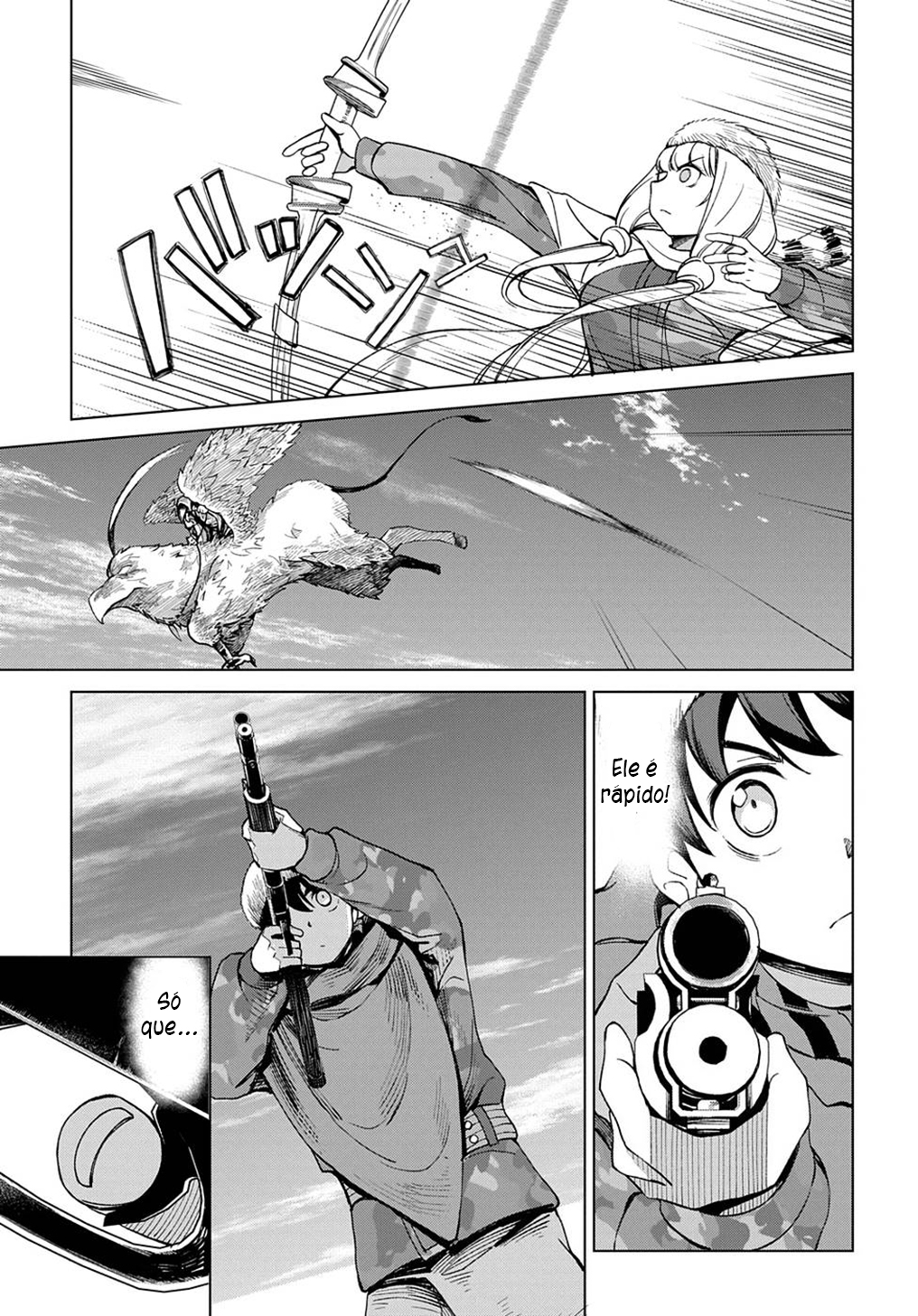 Read Hokkaido no Geneki Hunter ga Isekai ni Hourikoma Rete Mita Elf Yome to Meguru Isekai Shuryou Life (PT-BR) PT Manga Online