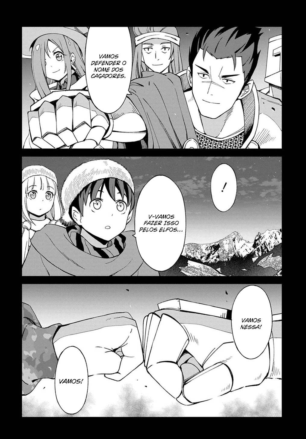 Read Hokkaido no Geneki Hunter ga Isekai ni Hourikoma Rete Mita Elf Yome to Meguru Isekai Shuryou Life (PT-BR) PT Manga Online