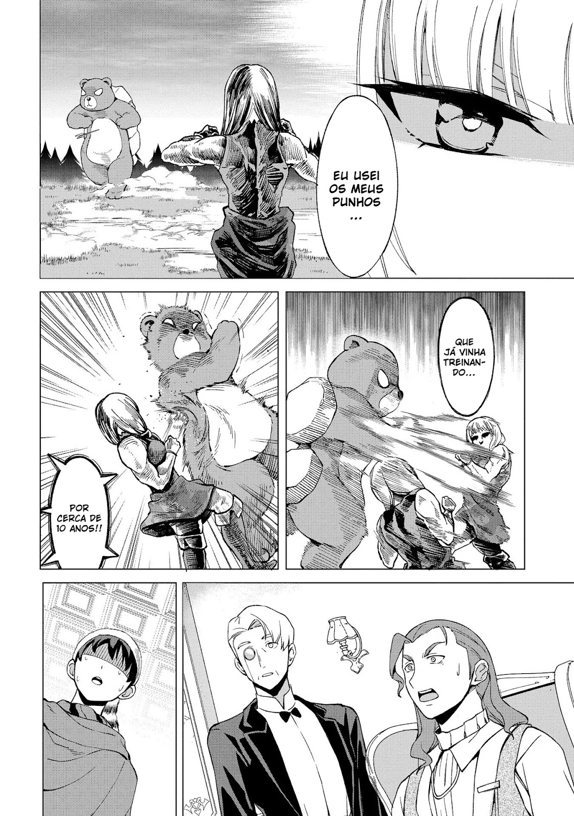 Read Hokkaido no Geneki Hunter ga Isekai ni Hourikoma Rete Mita Elf Yome to Meguru Isekai Shuryou Life (PT-BR) PT Manga Online