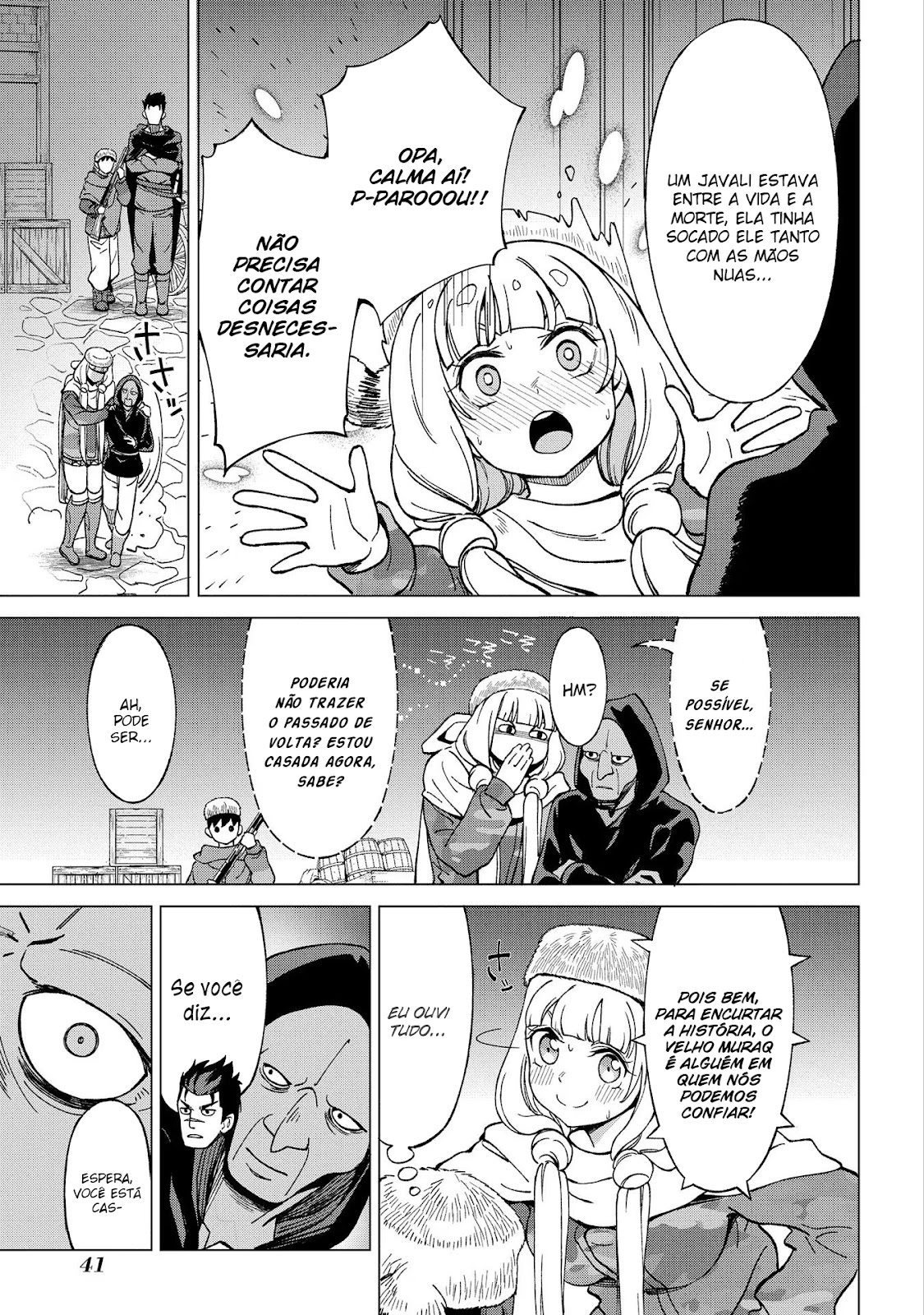 Read Hokkaido no Geneki Hunter ga Isekai ni Hourikoma Rete Mita Elf Yome to Meguru Isekai Shuryou Life (PT-BR) PT Manga Online