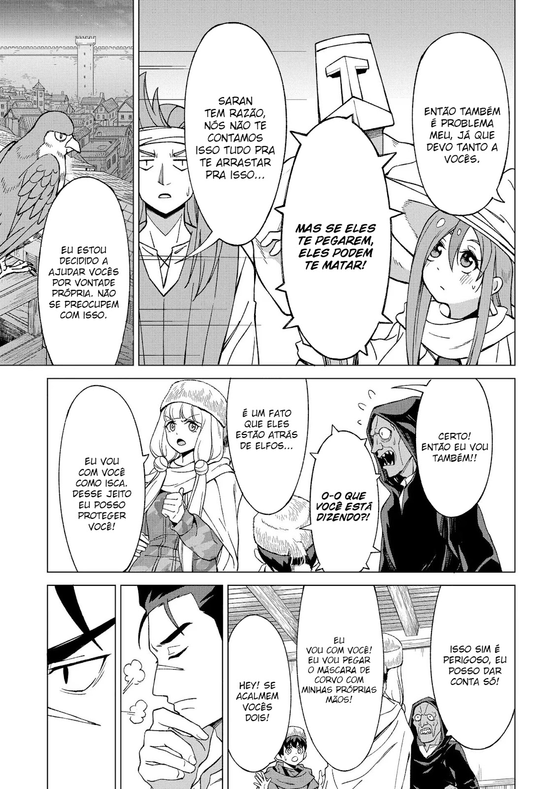 Read Hokkaido no Geneki Hunter ga Isekai ni Hourikoma Rete Mita Elf Yome to Meguru Isekai Shuryou Life (PT-BR) PT Manga Online