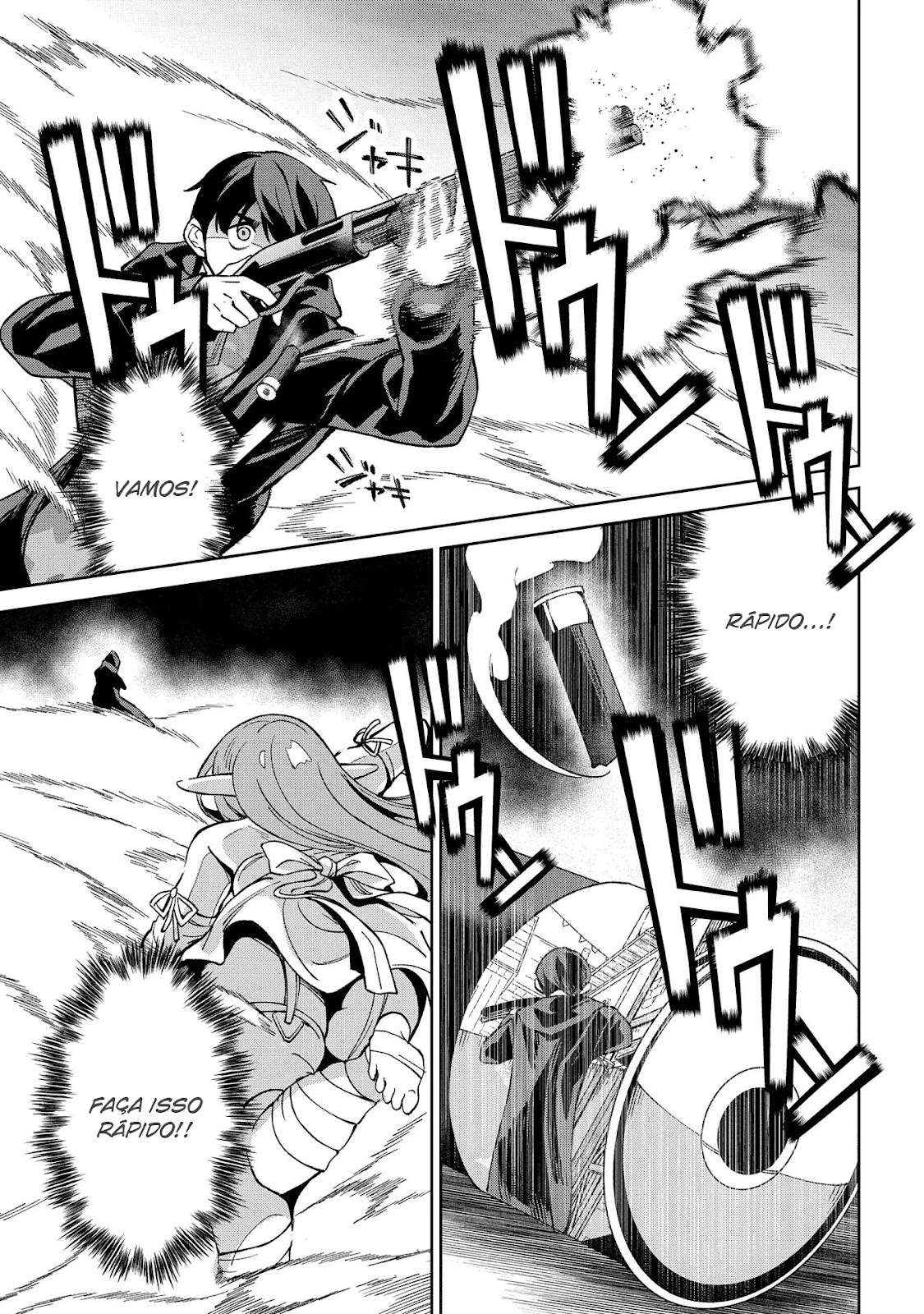 Read Hokkaido no Geneki Hunter ga Isekai ni Hourikoma Rete Mita Elf Yome to Meguru Isekai Shuryou Life (PT-BR) PT Manga Online