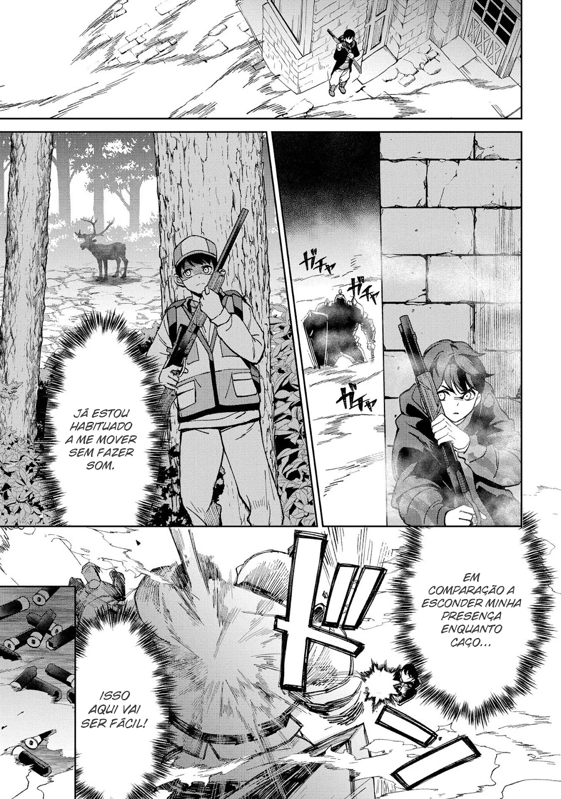 Read Hokkaido no Geneki Hunter ga Isekai ni Hourikoma Rete Mita Elf Yome to Meguru Isekai Shuryou Life (PT-BR) PT Manga Online
