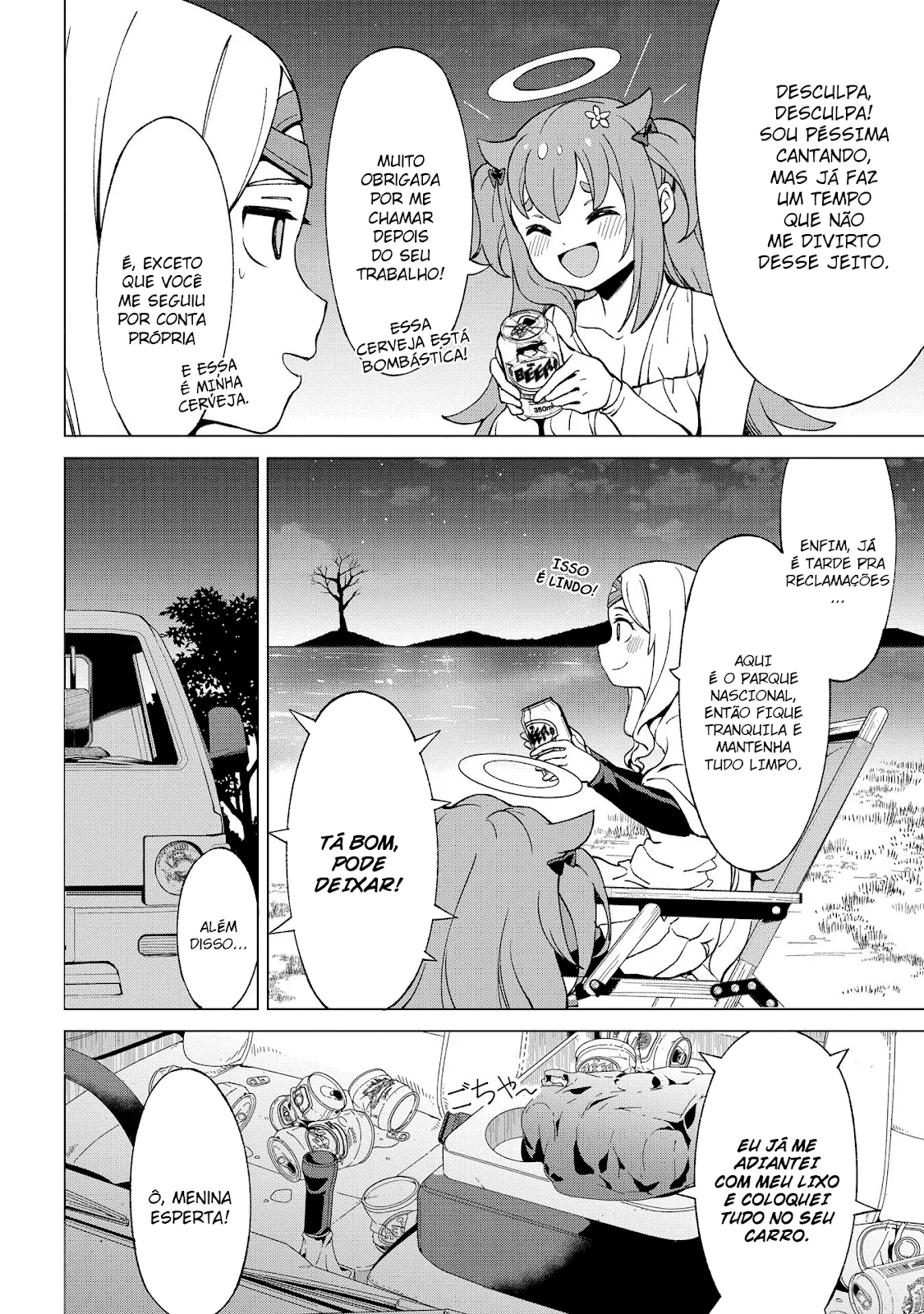 Read Hokkaido no Geneki Hunter ga Isekai ni Hourikoma Rete Mita Elf Yome to Meguru Isekai Shuryou Life (PT-BR) PT Manga Online